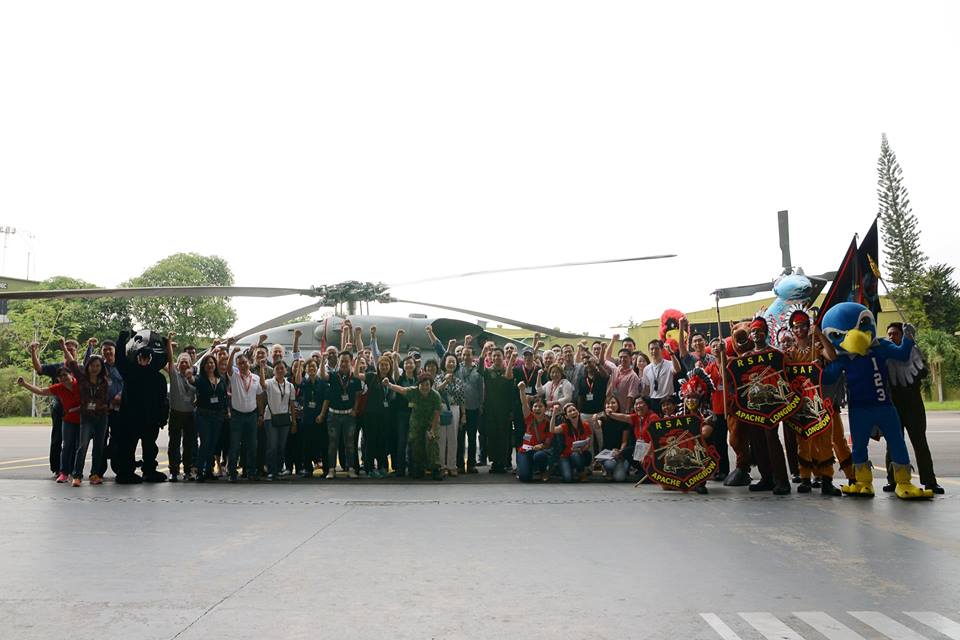 28 artists visited Sembawang Air Base