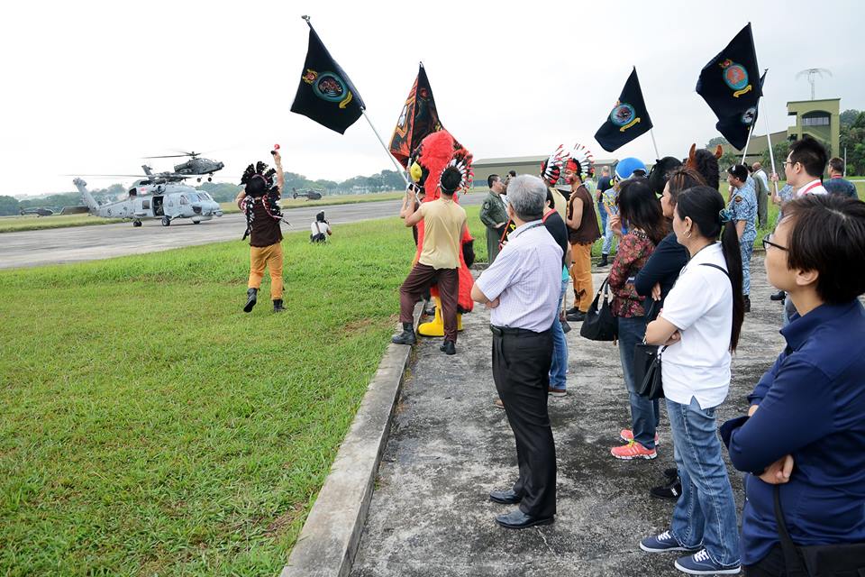 28 artists visited Sembawang Air Base