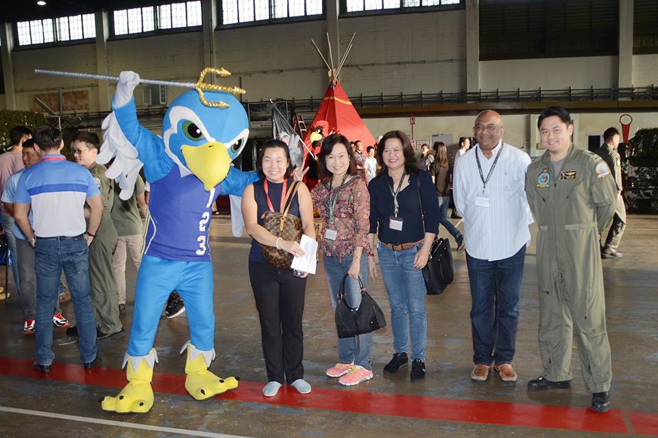 28 artists visited Sembawang Air Base