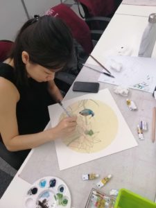 gongbi painting workshop