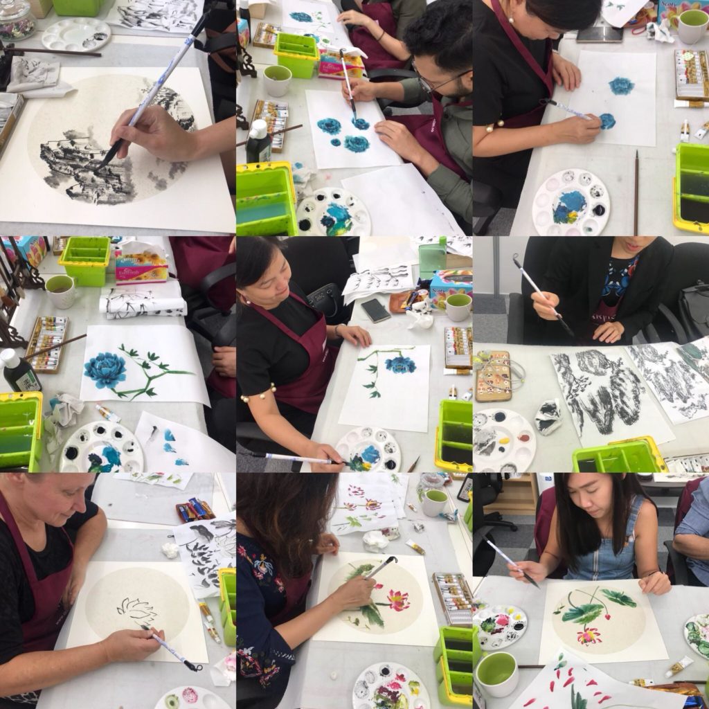 singapore chinese painting class