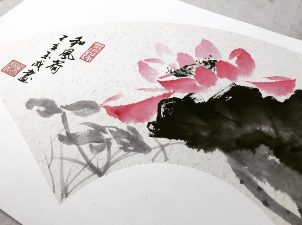 Chinese Painting Beginner Full Course 10 Sessions Every Friday 7 9pm   Chinese Painting Lotus 01 1024x764 