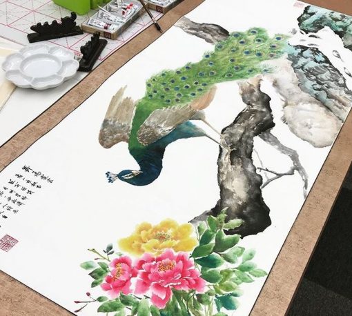 singapore chinese painting course bird painting